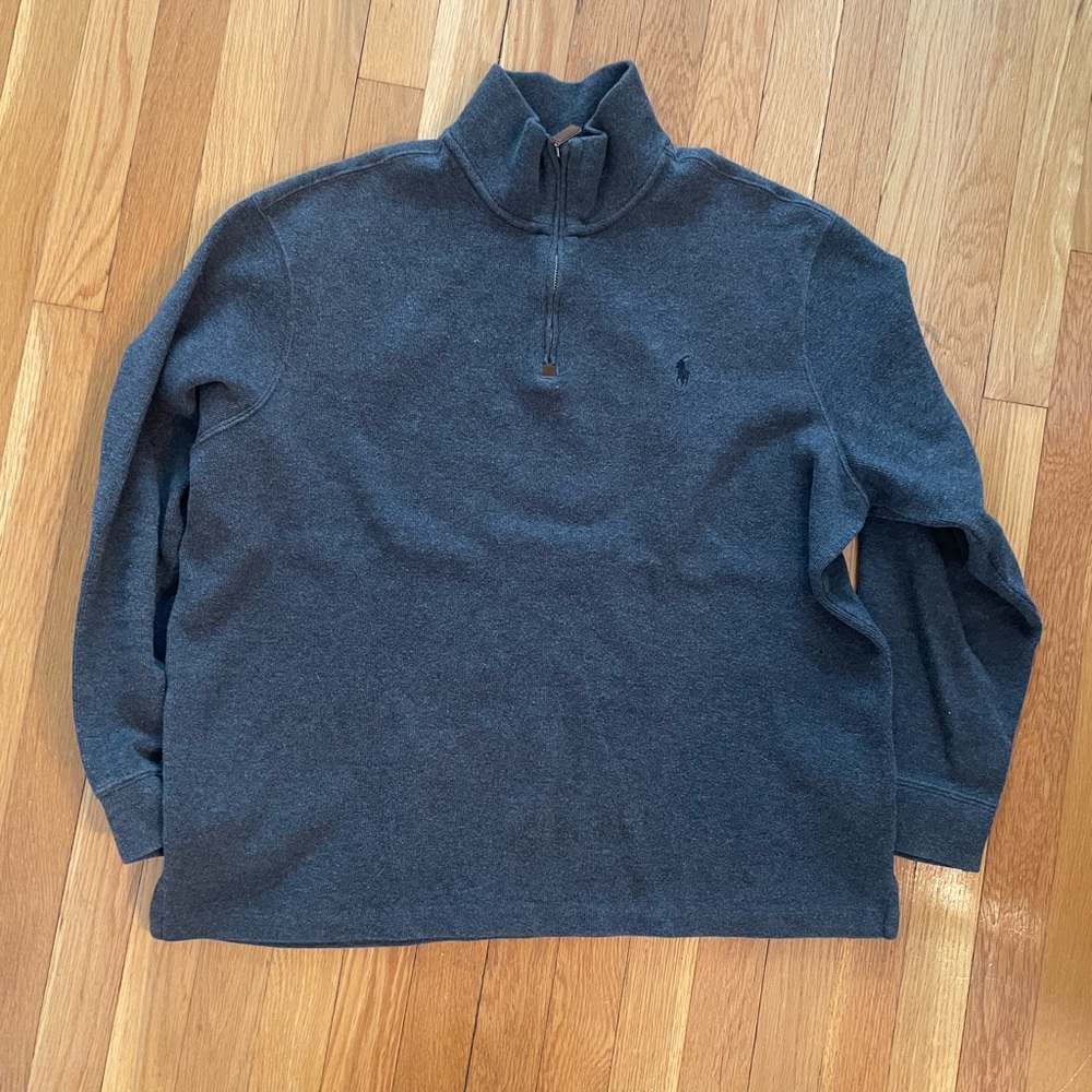Ralph Lauren grey quarter zip